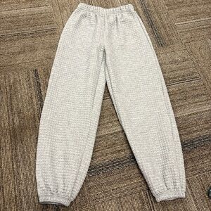 Princess Polly Textured Gray Joggers